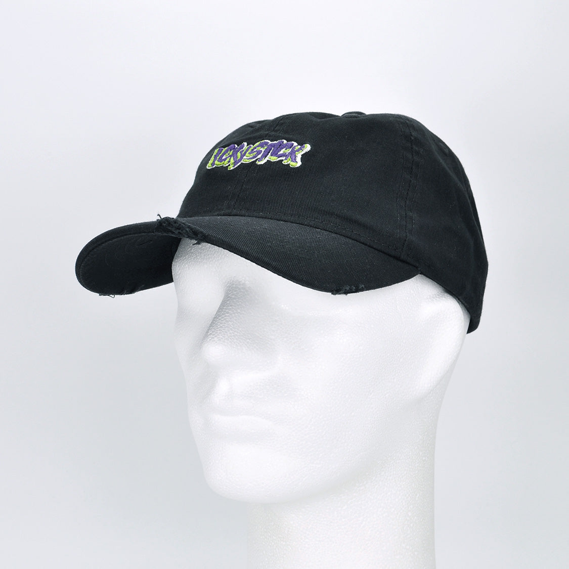 antift horror distressed svart