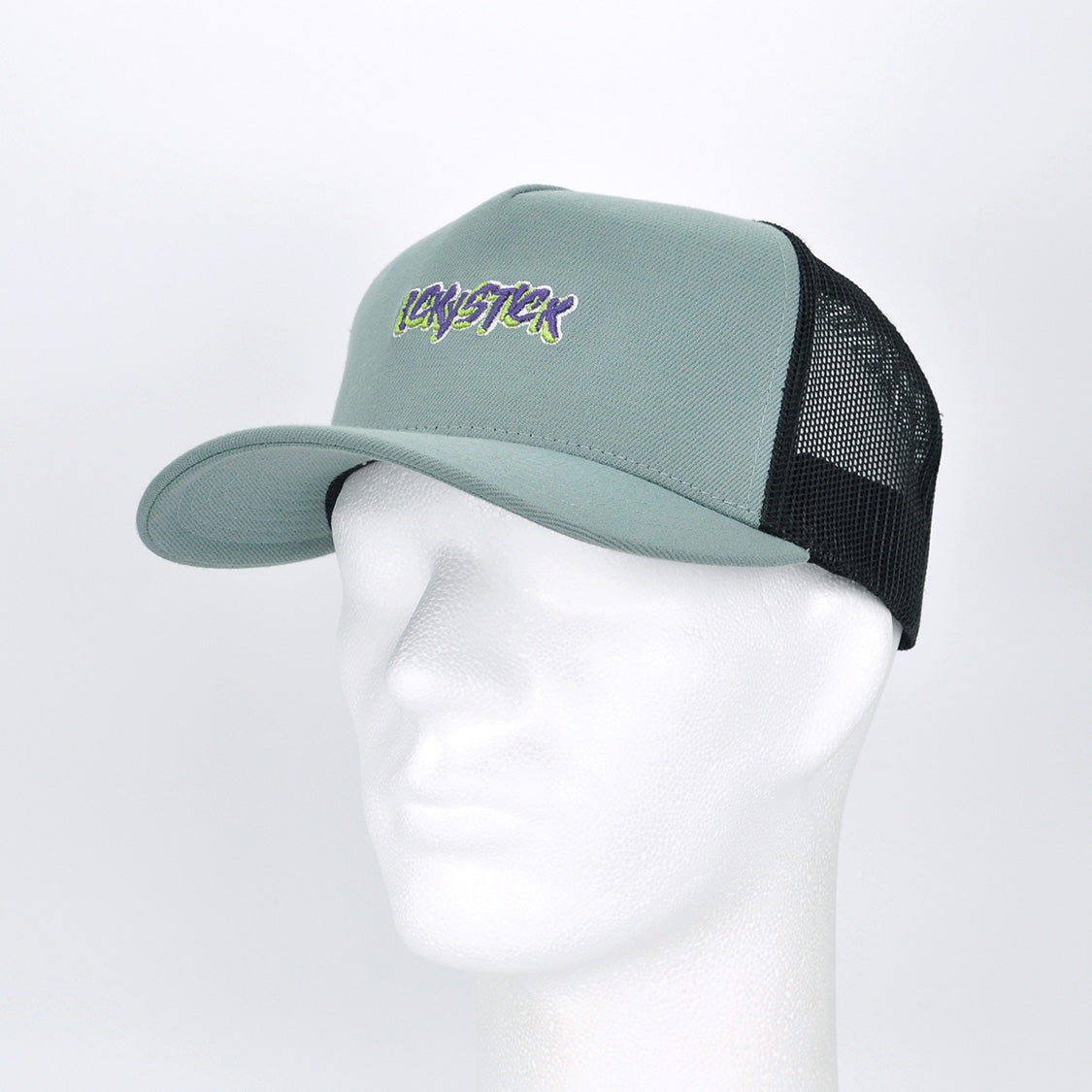 a-frame horror trucker gun metal green