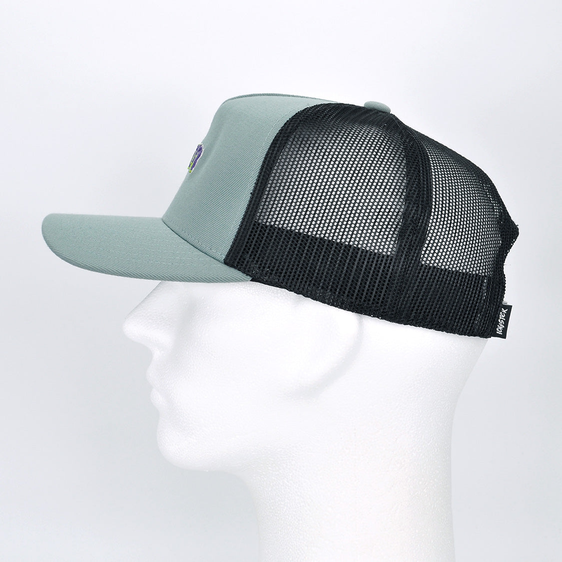 a-frame horror trucker gun metal green