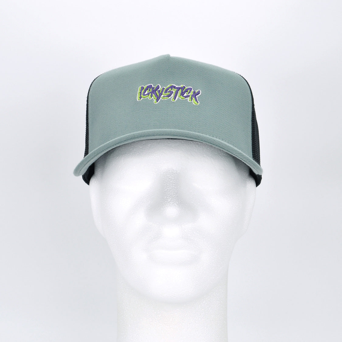 a-frame horror trucker gun metal green