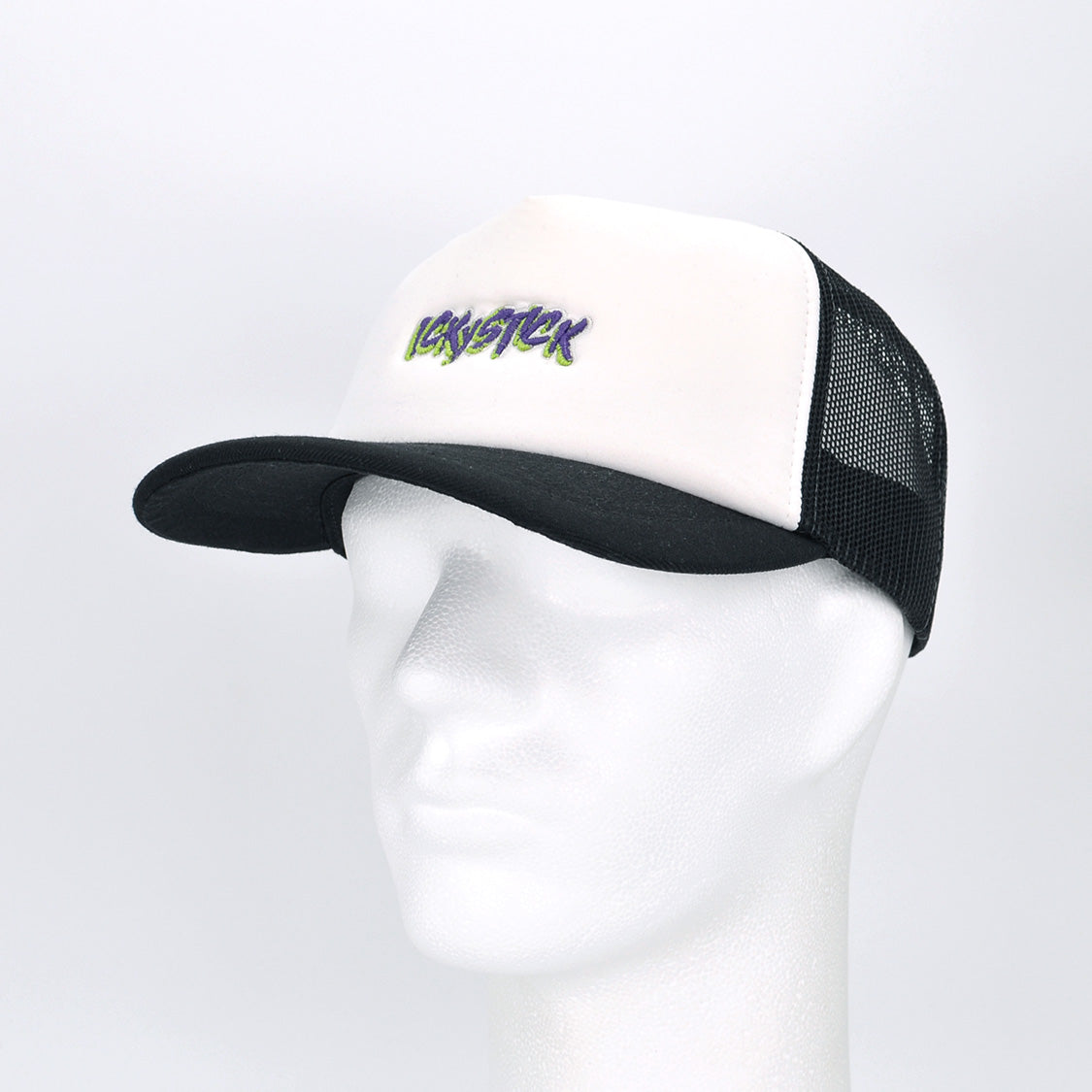 foam horror trucker svart/vit