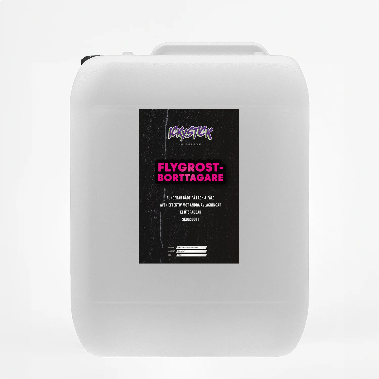 Ickystick flygrostborttagare 5L