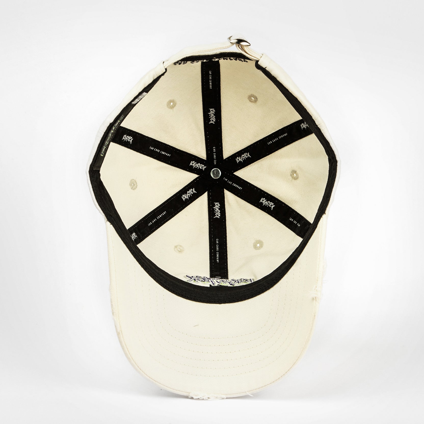 antift horror distressed ivory